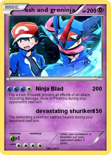 Pokemon ash and greninja