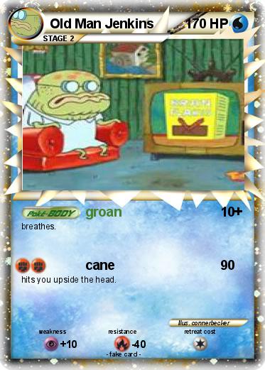 Pokemon Old Man Jenkins
