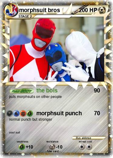 Pokemon morphsuit bros