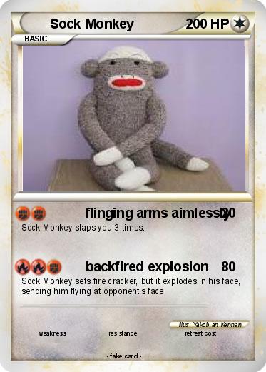 Pokemon Sock Monkey
