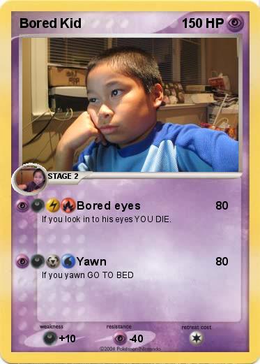 Pokemon Bored Kid