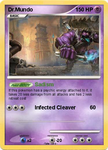 Pokemon Dr.Mundo