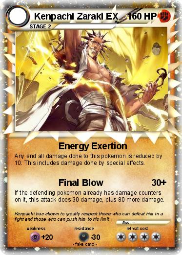 Pokemon Kenpachi Zaraki EX