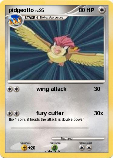 Pokemon pidgeotto