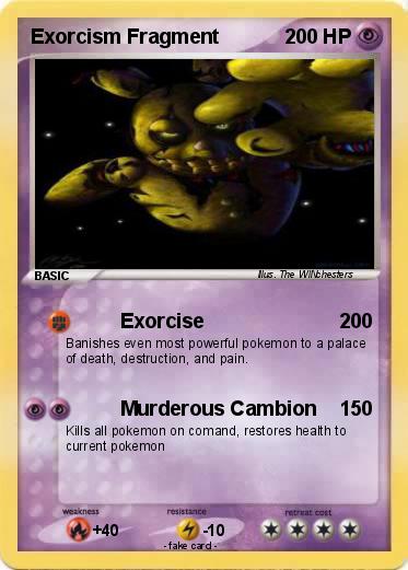 Pokemon Exorcism Fragment