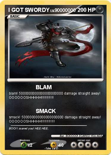 Pokemon I GOT SWORDY