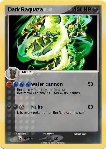 Pokemon Dark Raquaza