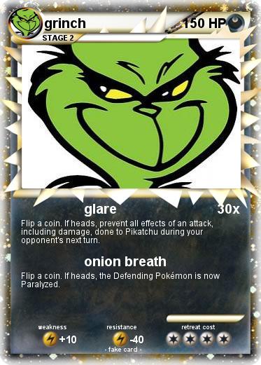 Pokemon grinch