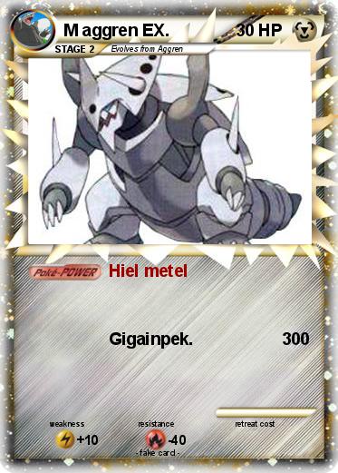 Pokemon M aggren EX.