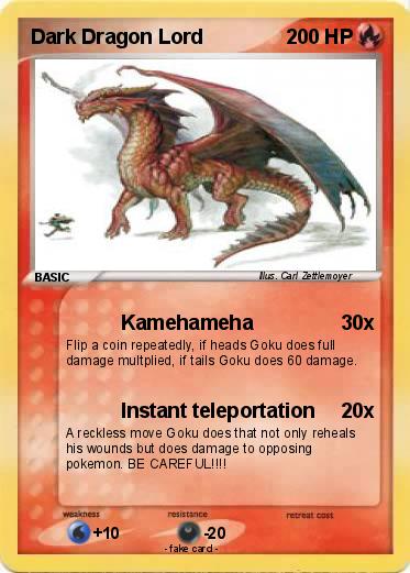 Pokemon Dark Dragon Lord