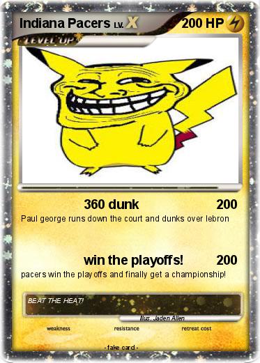 Pokemon Indiana Pacers