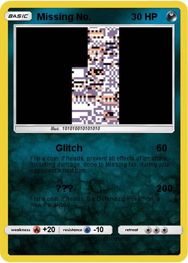 Pokemon Missing No.