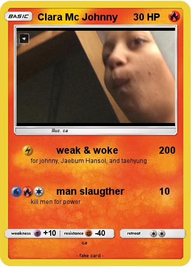 Pokemon Clara Mc Johnny