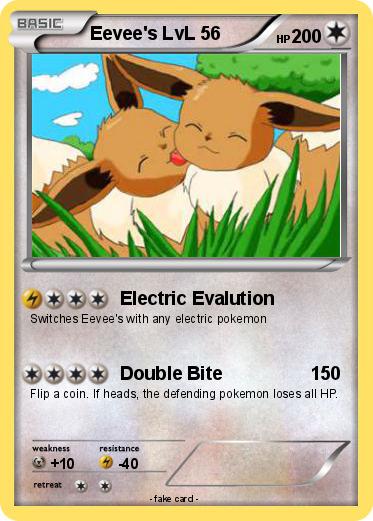 Pokemon Eevee's LvL 56