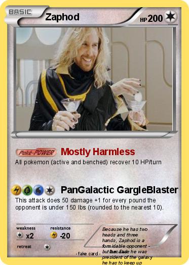 Pokemon Zaphod