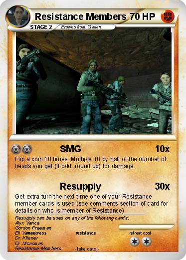 Pokemon Resistance Members