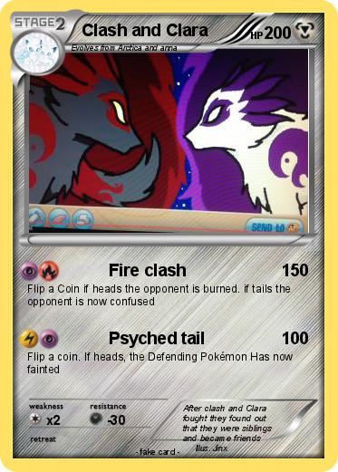 Pokemon Clash and Clara