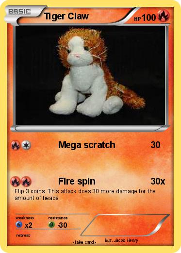 Pokemon Tiger Claw