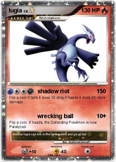 Pokemon lugia