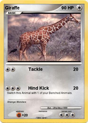 Pokemon Giraffe