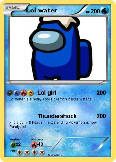 Pokemon Lol water