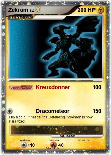Pokemon Zekrom