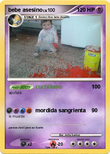 Pokemon bebe asesino