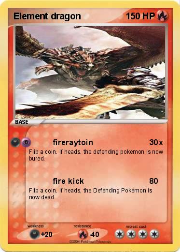 Pokemon Element dragon