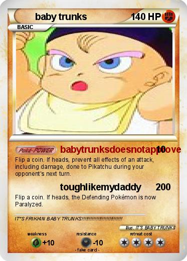 Pokemon baby trunks