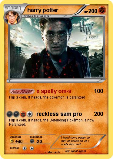Pokemon harry potter