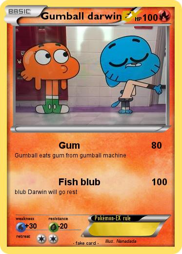 Pokemon Gumball darwin
