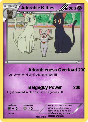 Pokemon Adorable Kitties