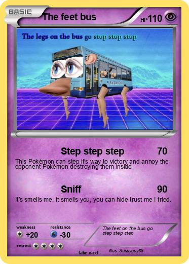 Pokemon The feet bus
