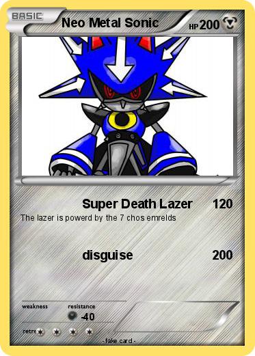 Pokemon Neo Metal Sonic