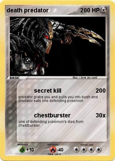 Pokemon death predator