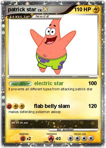 Pokemon patrick star