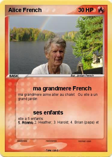 Pokemon Alice French