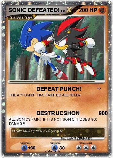 Pokemon SONIC DEFEATED!