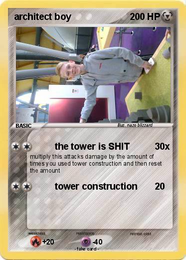 Pokemon architect boy