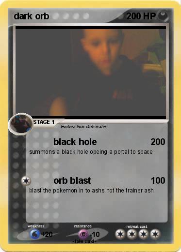 Pokemon dark orb