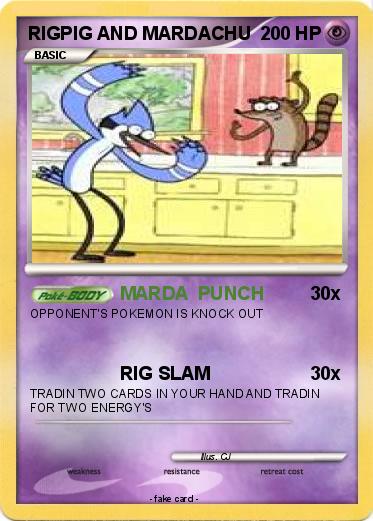 Pokemon RIGPIG AND MARDACHU