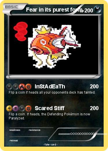 Pokemon Fear in its purest form