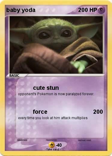 Pokemon baby yoda