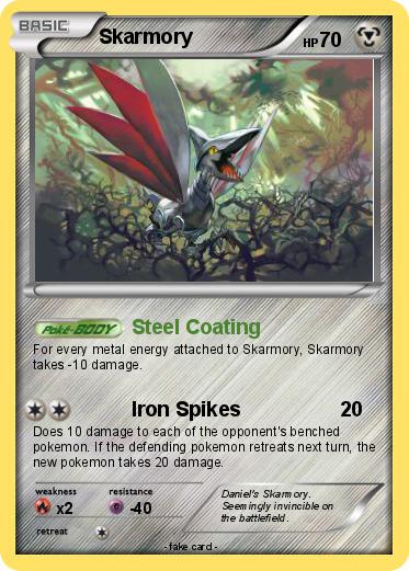 Pokemon Skarmory