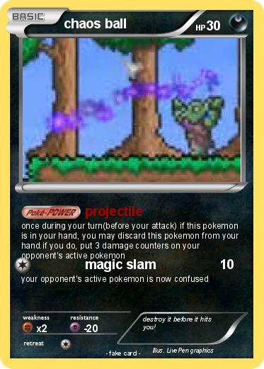 Pokemon chaos ball