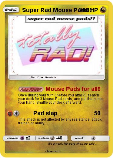 Pokemon Super Rad Mouse Pads!!