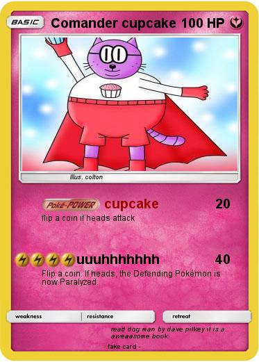Pokemon Comander cupcake