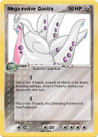 Pokemon Mega evolve Gootra