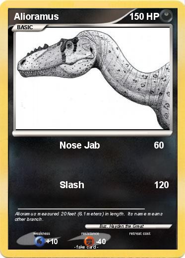 Pokemon Alioramus