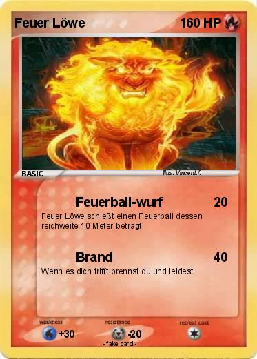 Pokemon Feuer Löwe